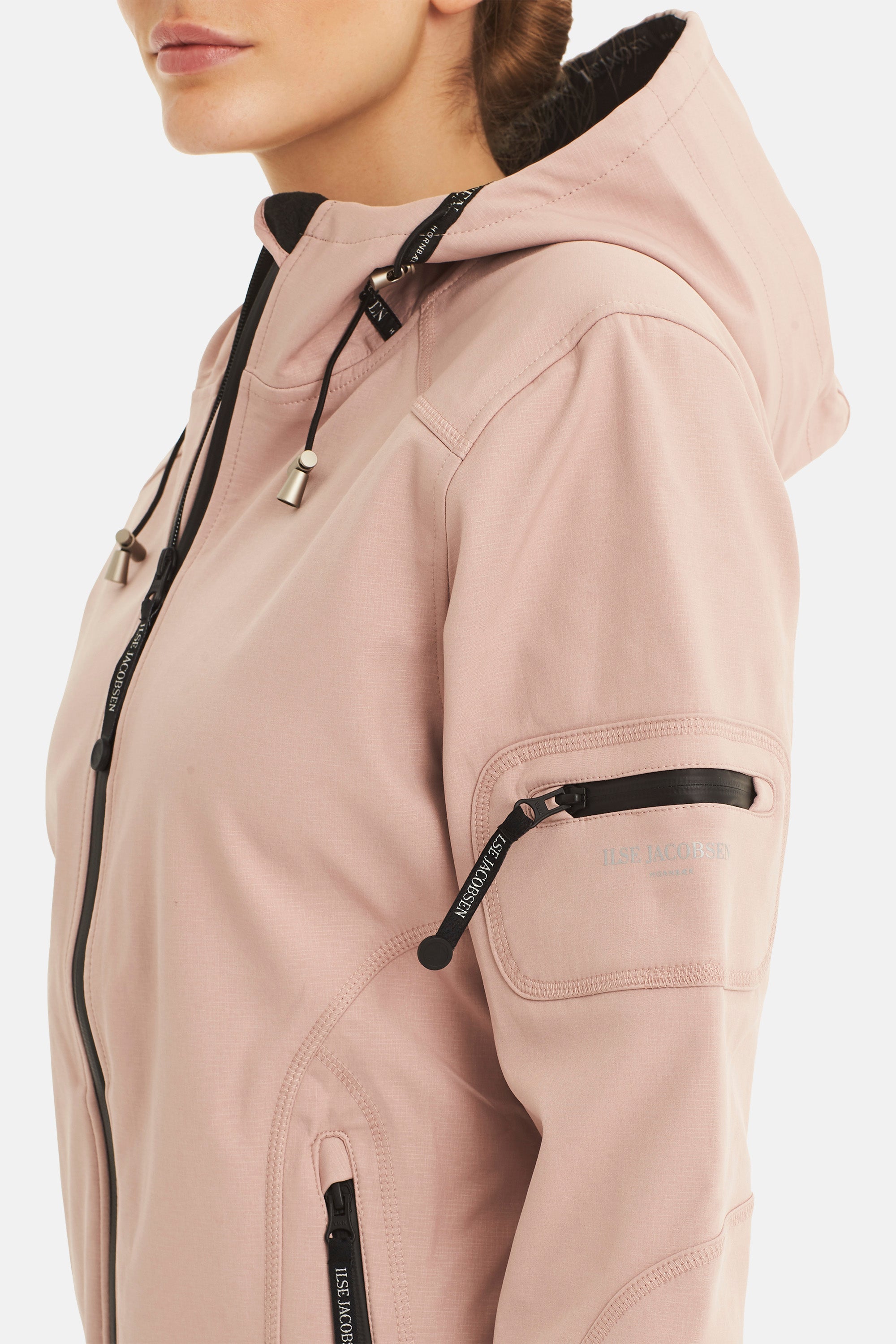 Ilse Jacobsen Hornbæk Rain Raincoat Raincoat 378 Adobe Rose