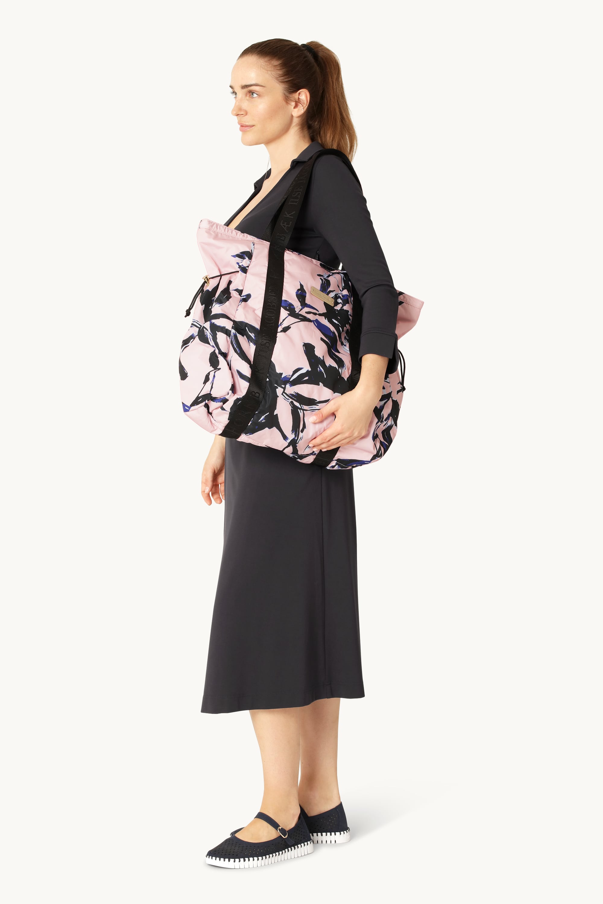 Light Rain Shopper Bag - Peachskin