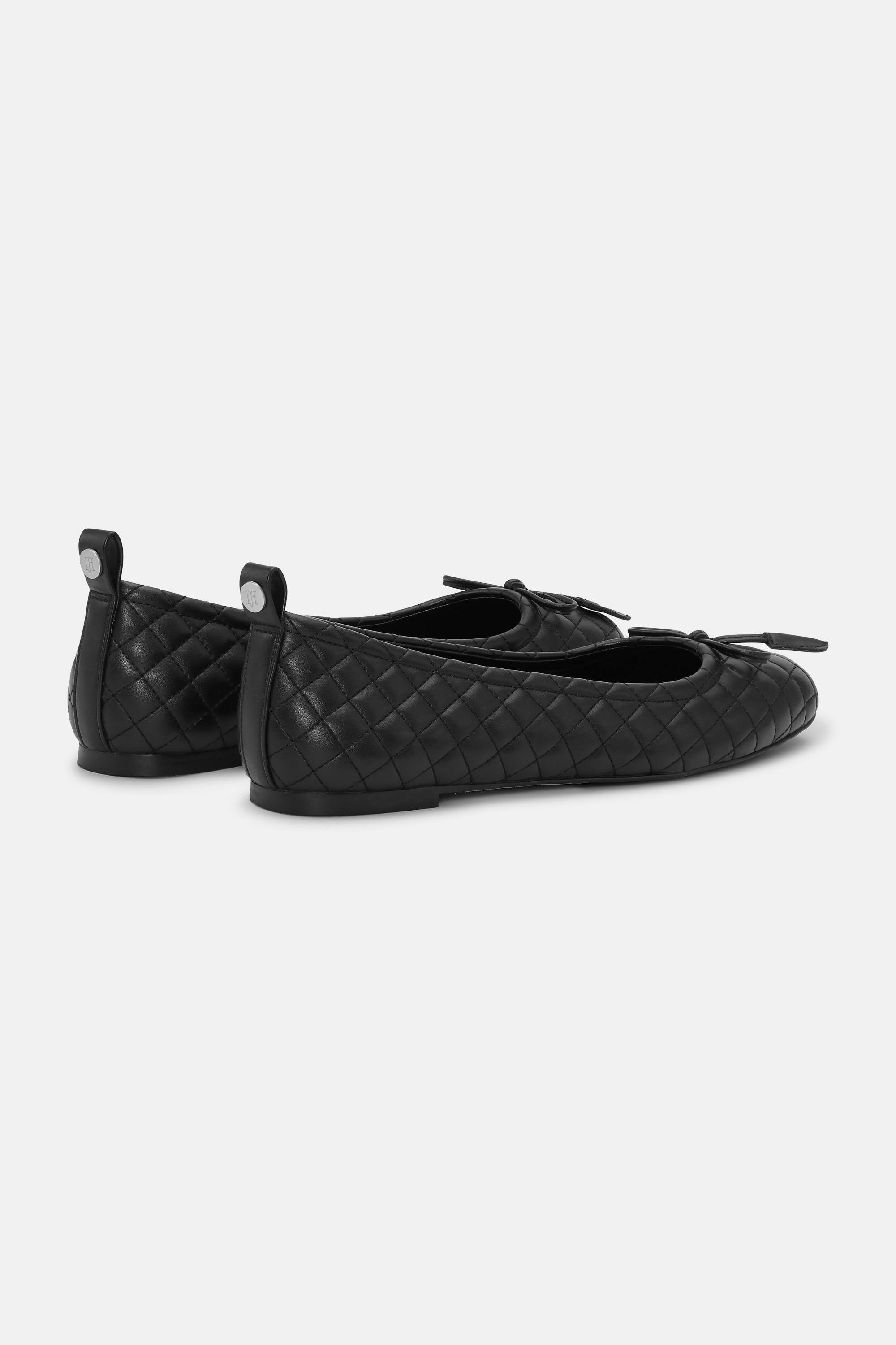 Quilted Ballerina - Black Black