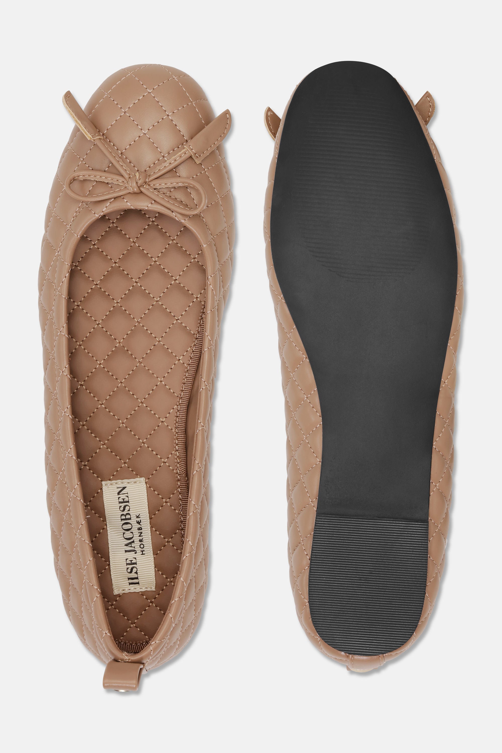 Quilted Ballerina - Clay Black