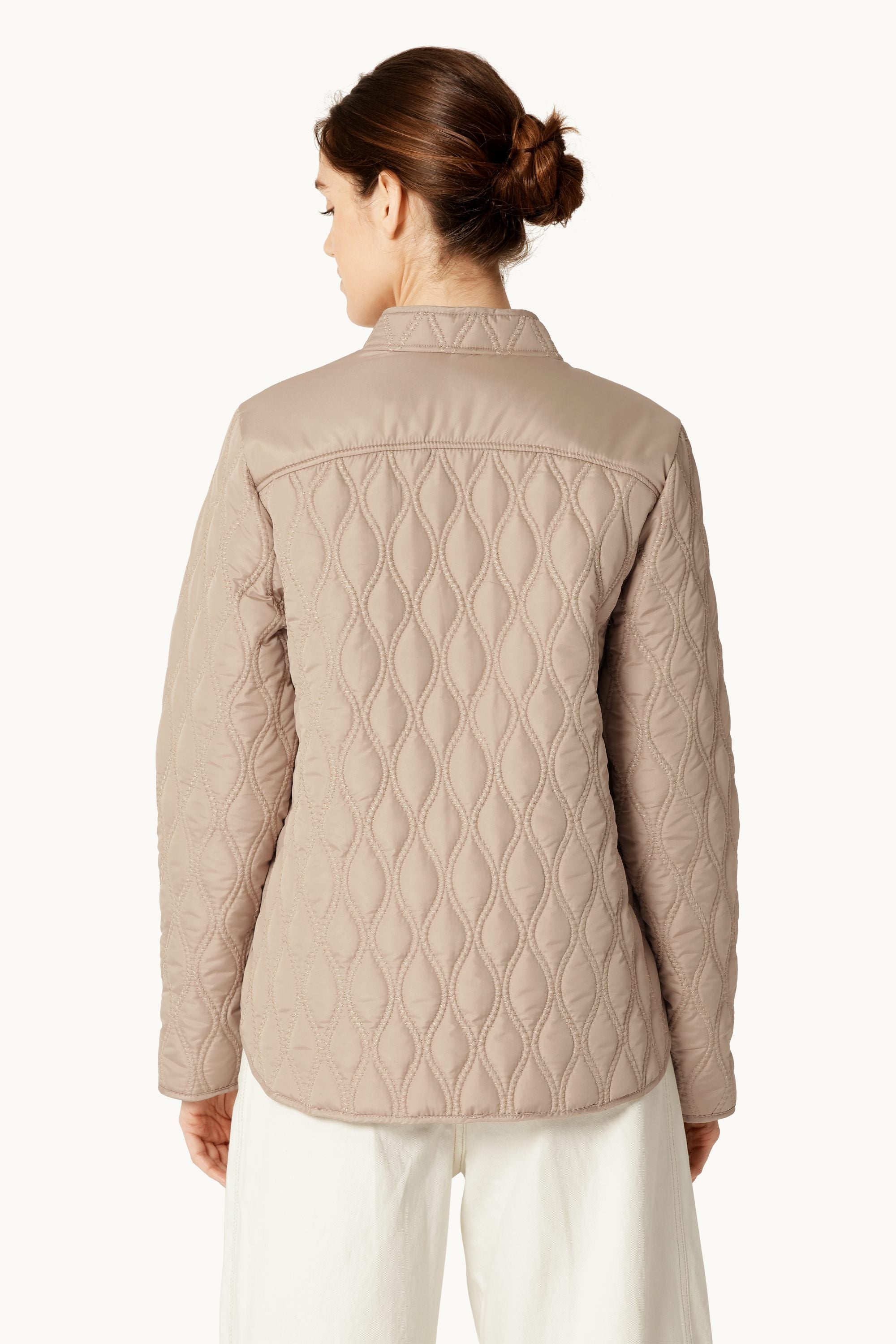 Short Quilt Jacket - Wheat