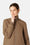 Long Padded Quilt Jacket - Mocca