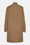 Long Padded Quilt Jacket - Mocca
