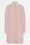 Long Padded Quilt Jacket - Pale Pink