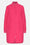 Long Padded Quilt Jacket - Magenta