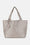 Tote Bag Braided - Atmosphere Platin