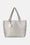 Tote Bag Braided - Atmosphere Platin