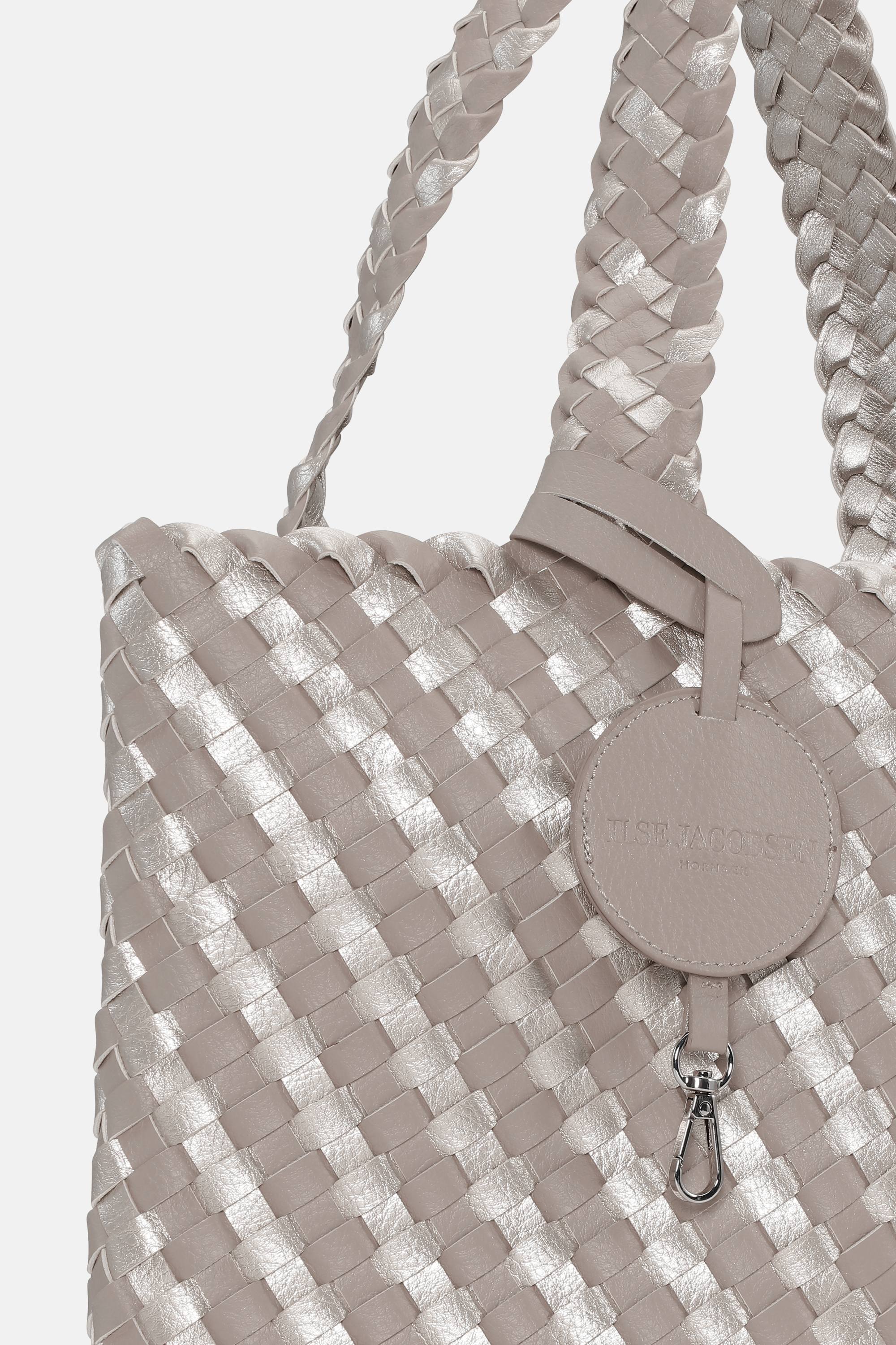 Tote Bag Braided - Atmosphere Platin