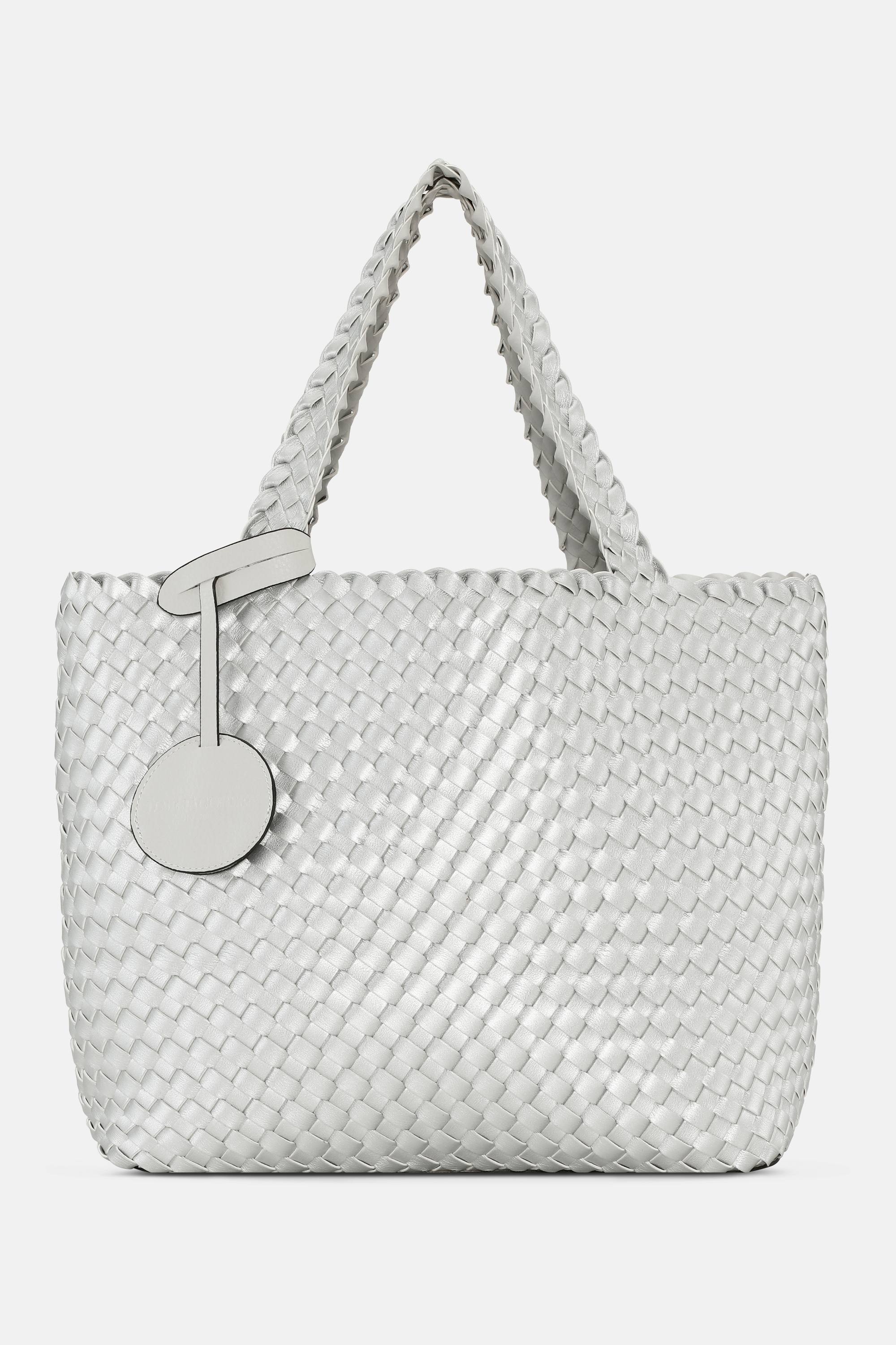 Tote Bag Braided - Moonstruck Silver