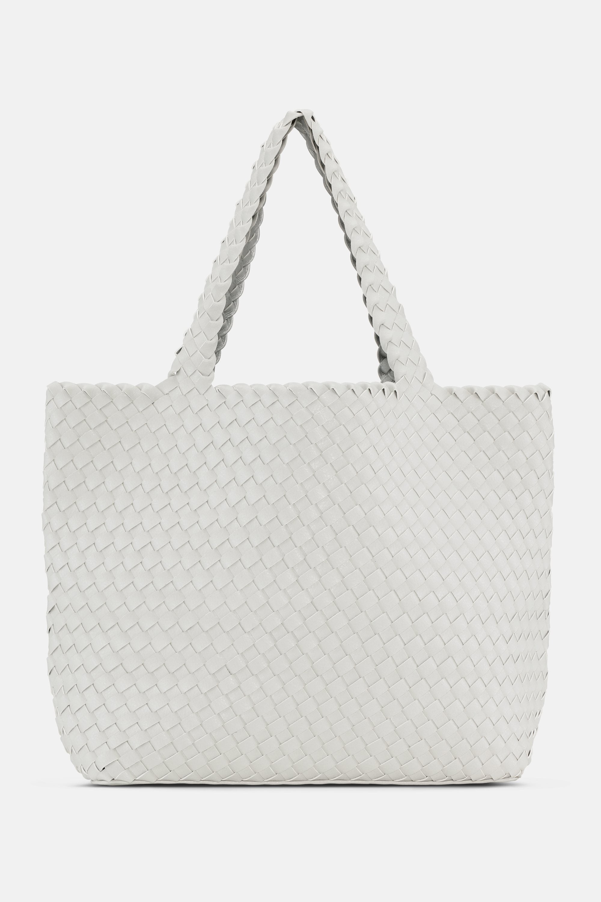 Tote Bag Braided - Moonstruck Silver