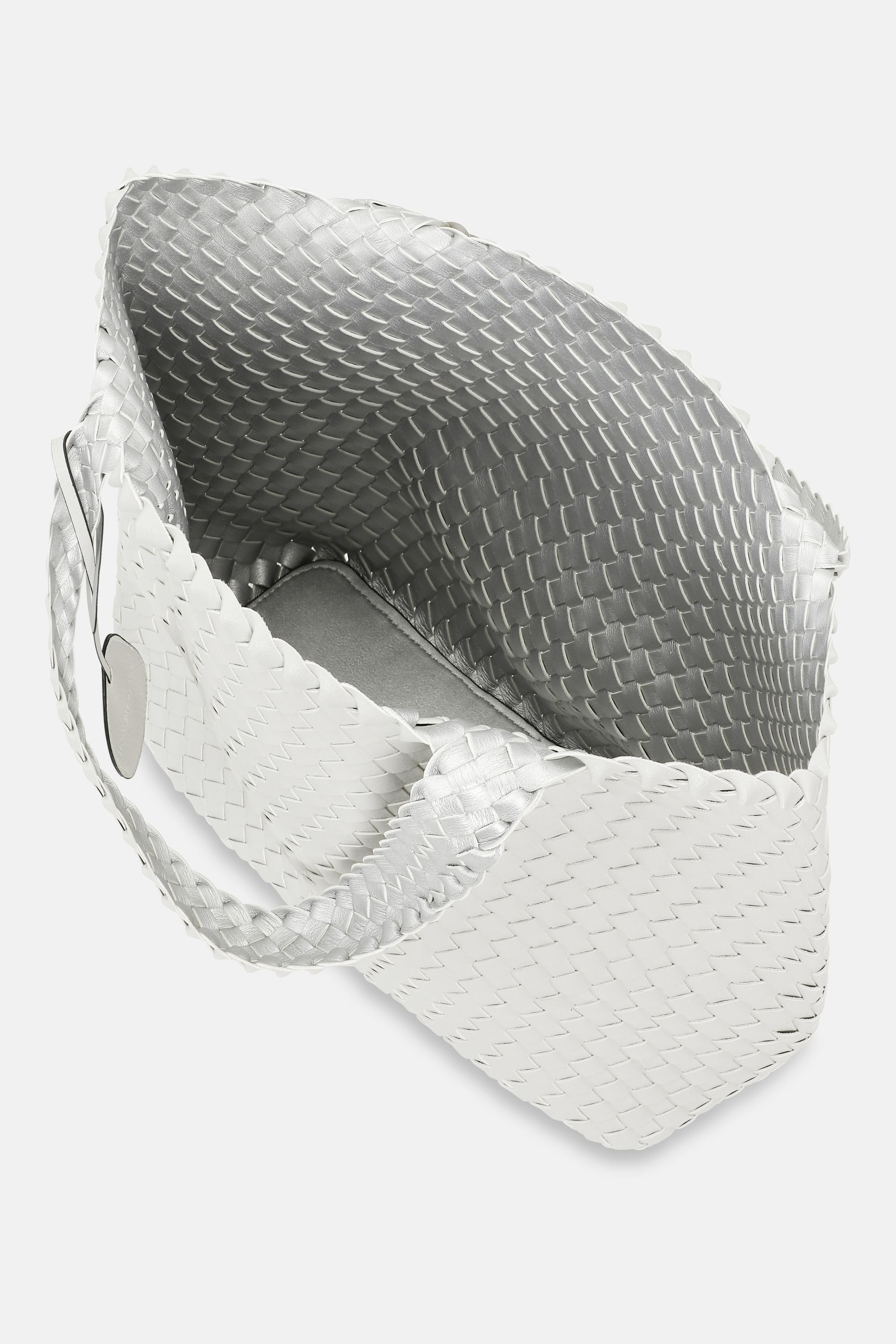 Tote Bag Braided - Moonstruck Silver