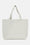 Tote Bag Braided - White Platin