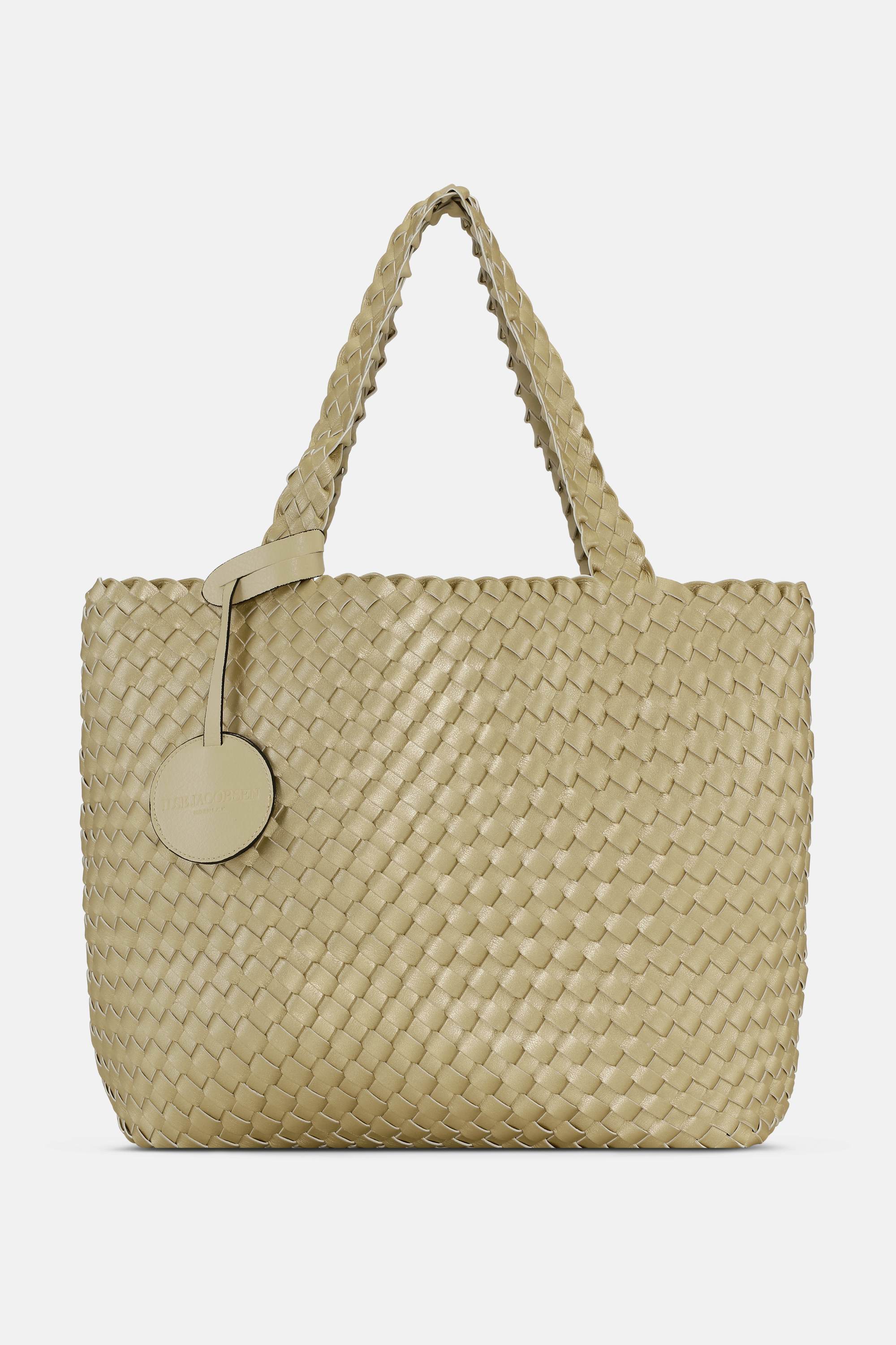 Tote Bag Braided - Ivory Platin