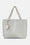 Tote Bag Braided - Egg White Silver