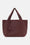 Tote Bag Braided - Maroon Banner Ebony
