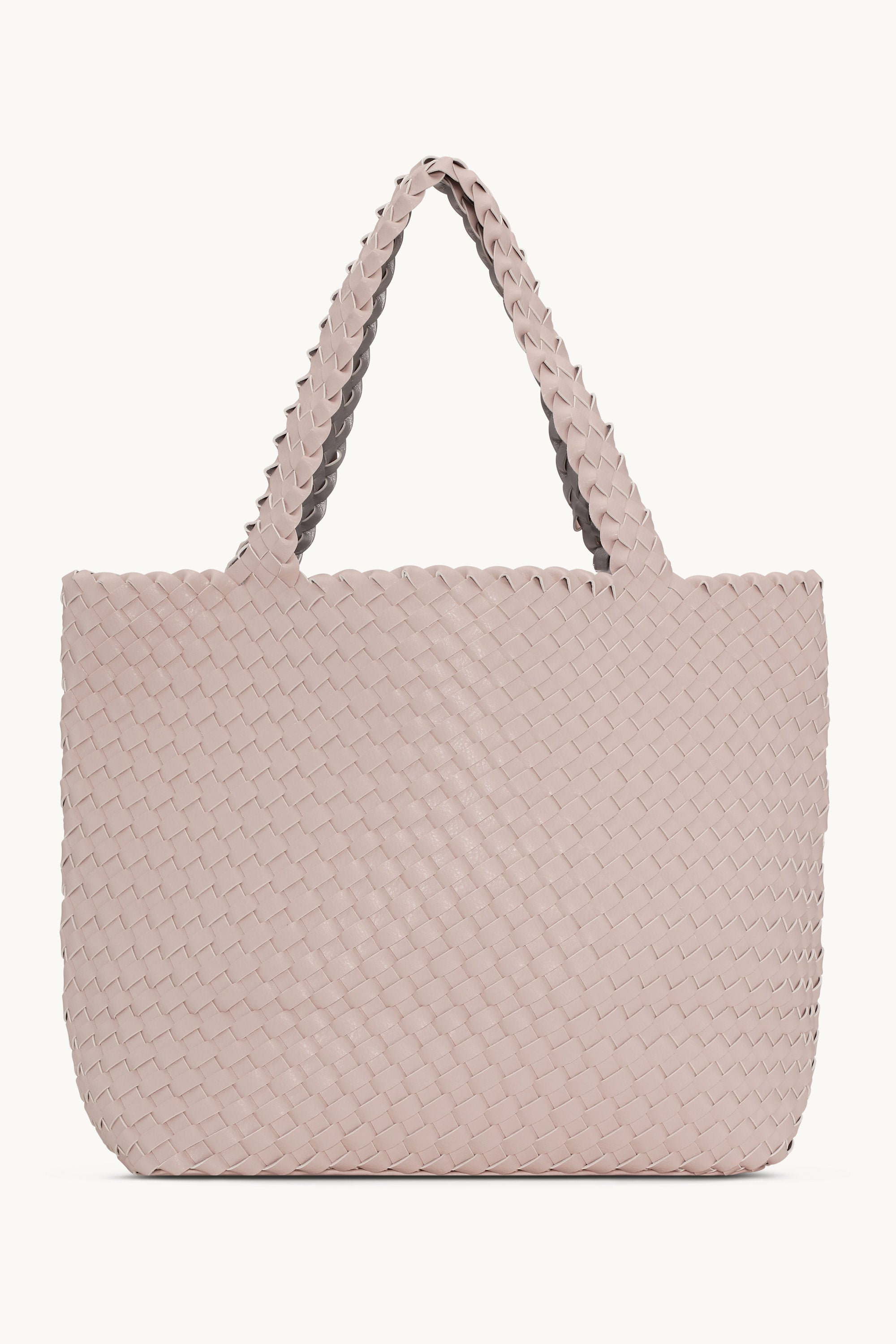 Tote Bag Braided - Rose Silver