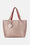 Tote Bag Braided - Durbarry Metallic Rose