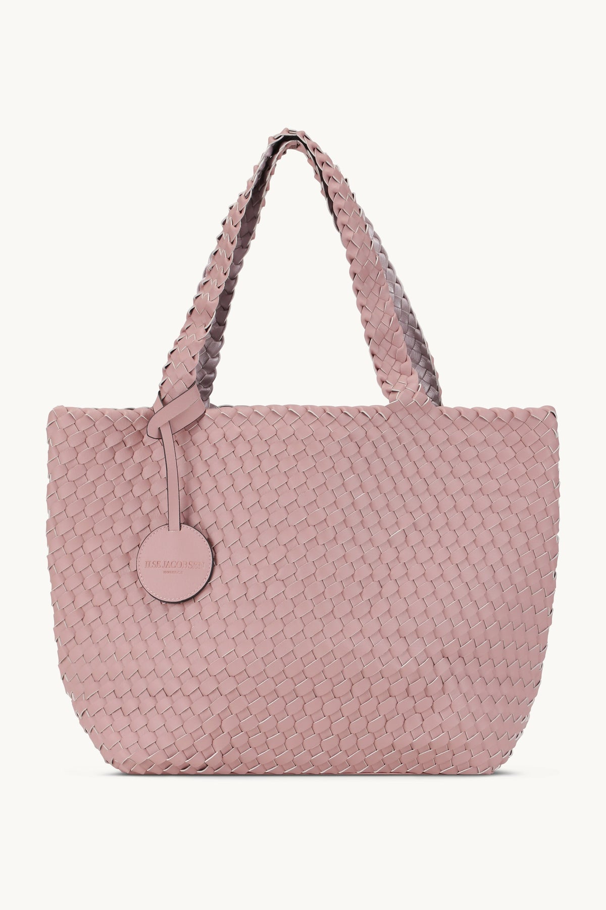 Braided Tote Bag - Adobe Rose Lotus