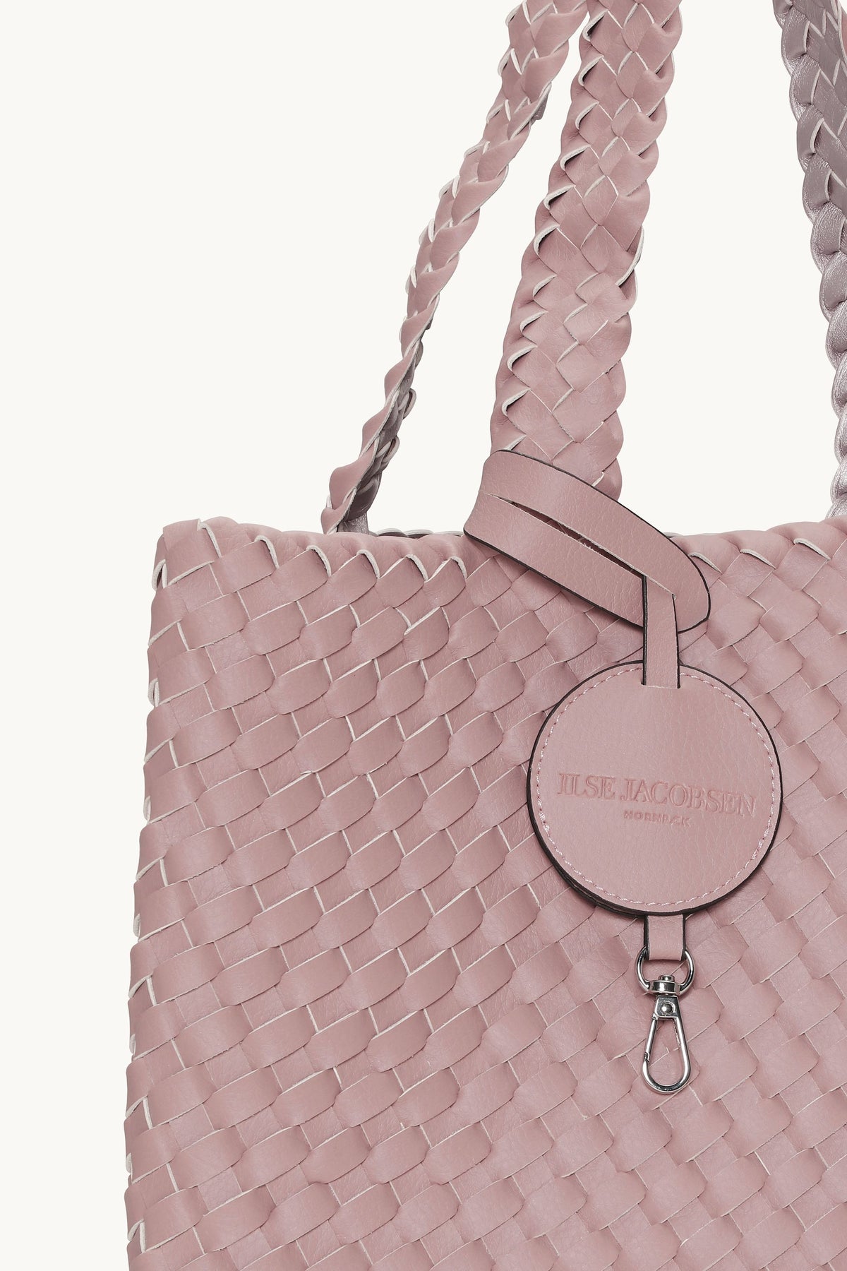 Braided Tote Bag - Adobe Rose Lotus