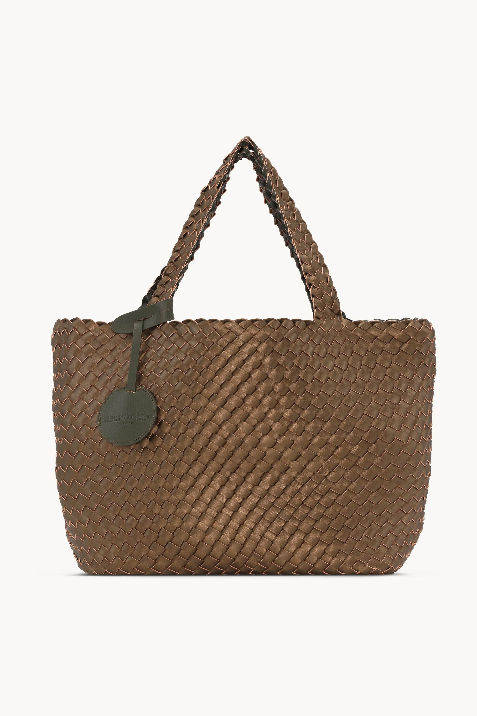 Tote Bag Braided - Army Olive Leaf