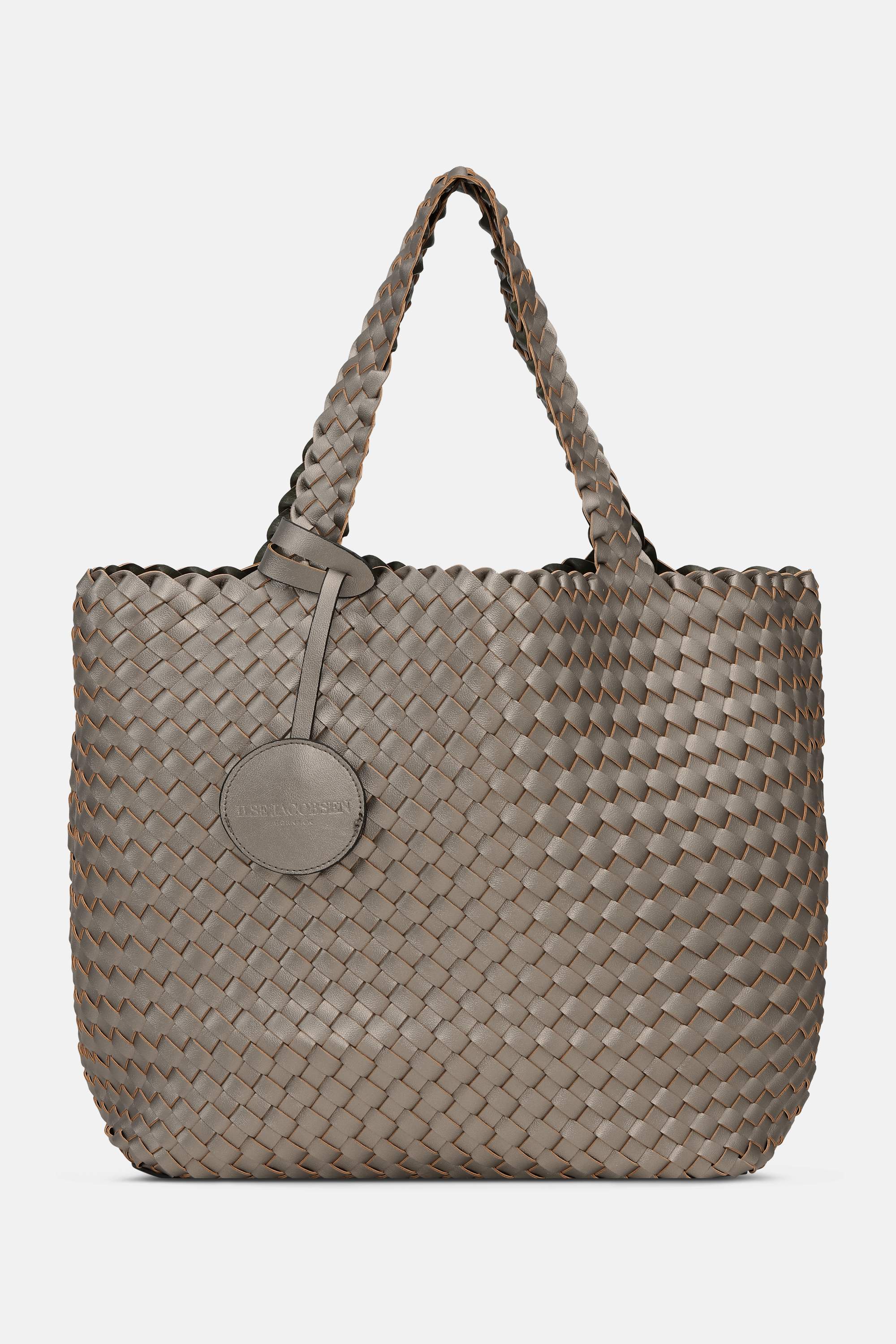 Tote Bag Braided - Army Gun Metal