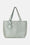 Tote Bag Braided - Beach Glass Metallic Mint