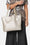 Tote Bag Braided - Platin Silver