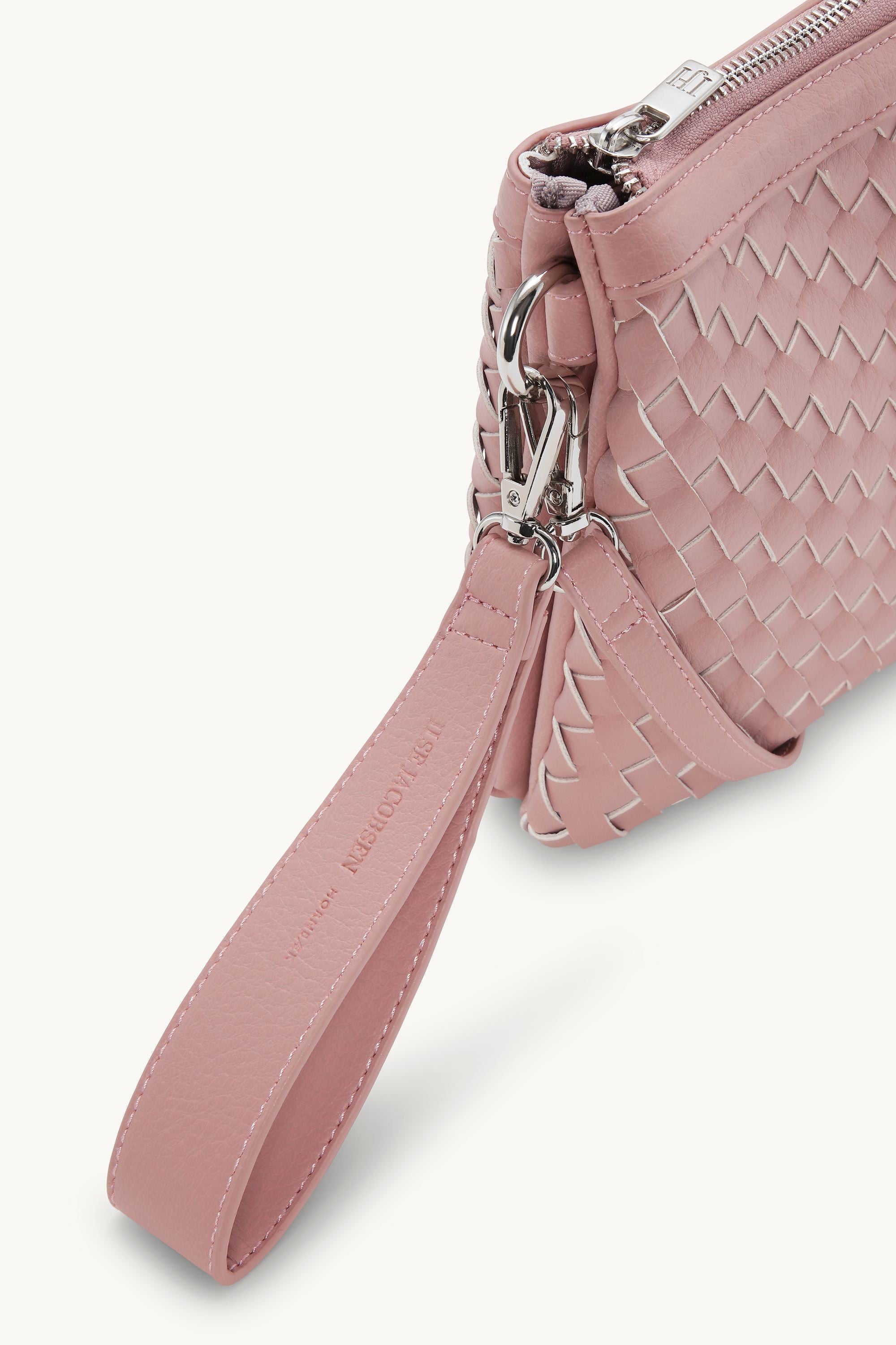 Braided Tote Bag - Adobe Rose