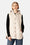 Quilted Long Vest - Light Camel