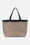 Large Beach Bag - Sand Pile Black