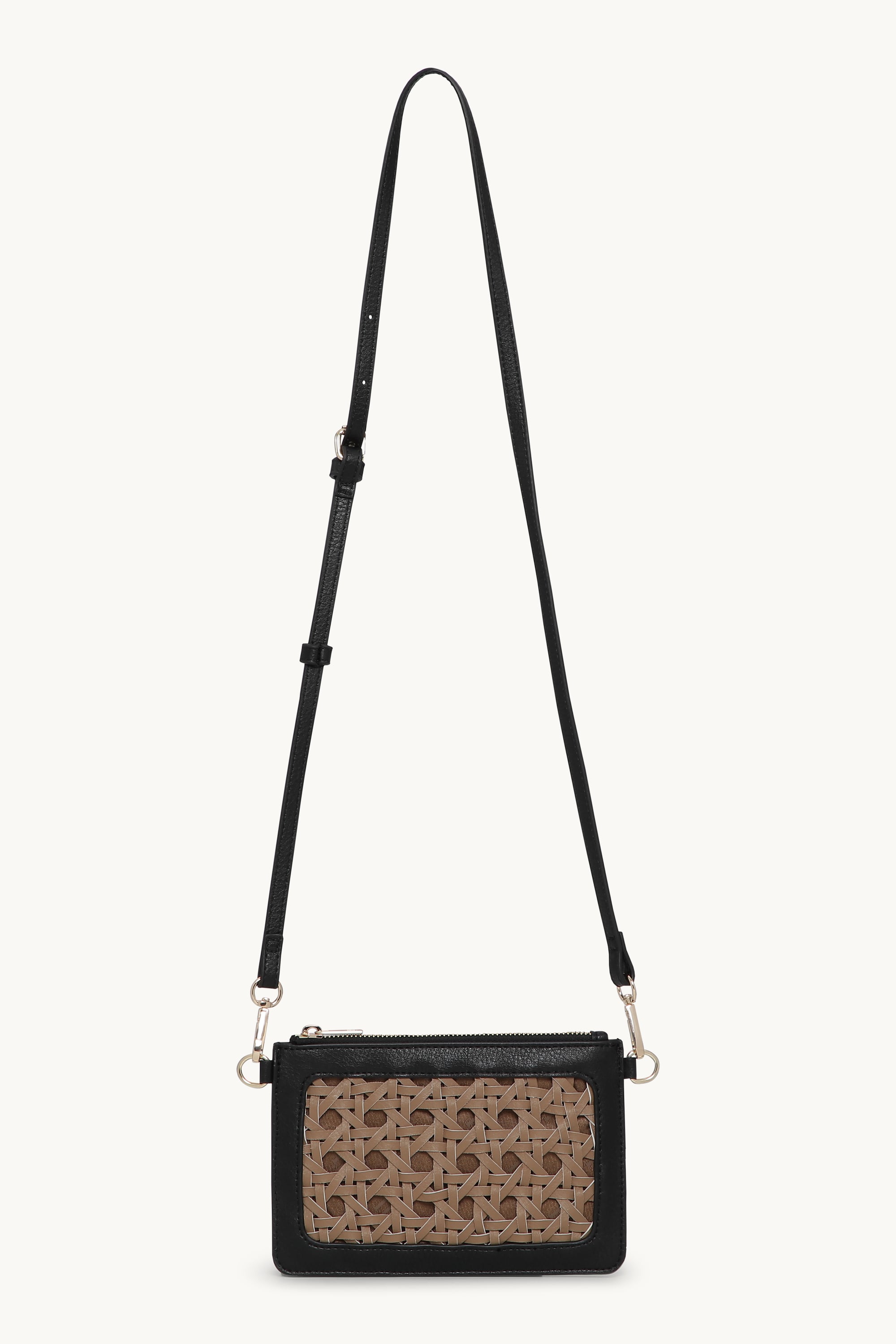 Braided Wallet - Mocca Black