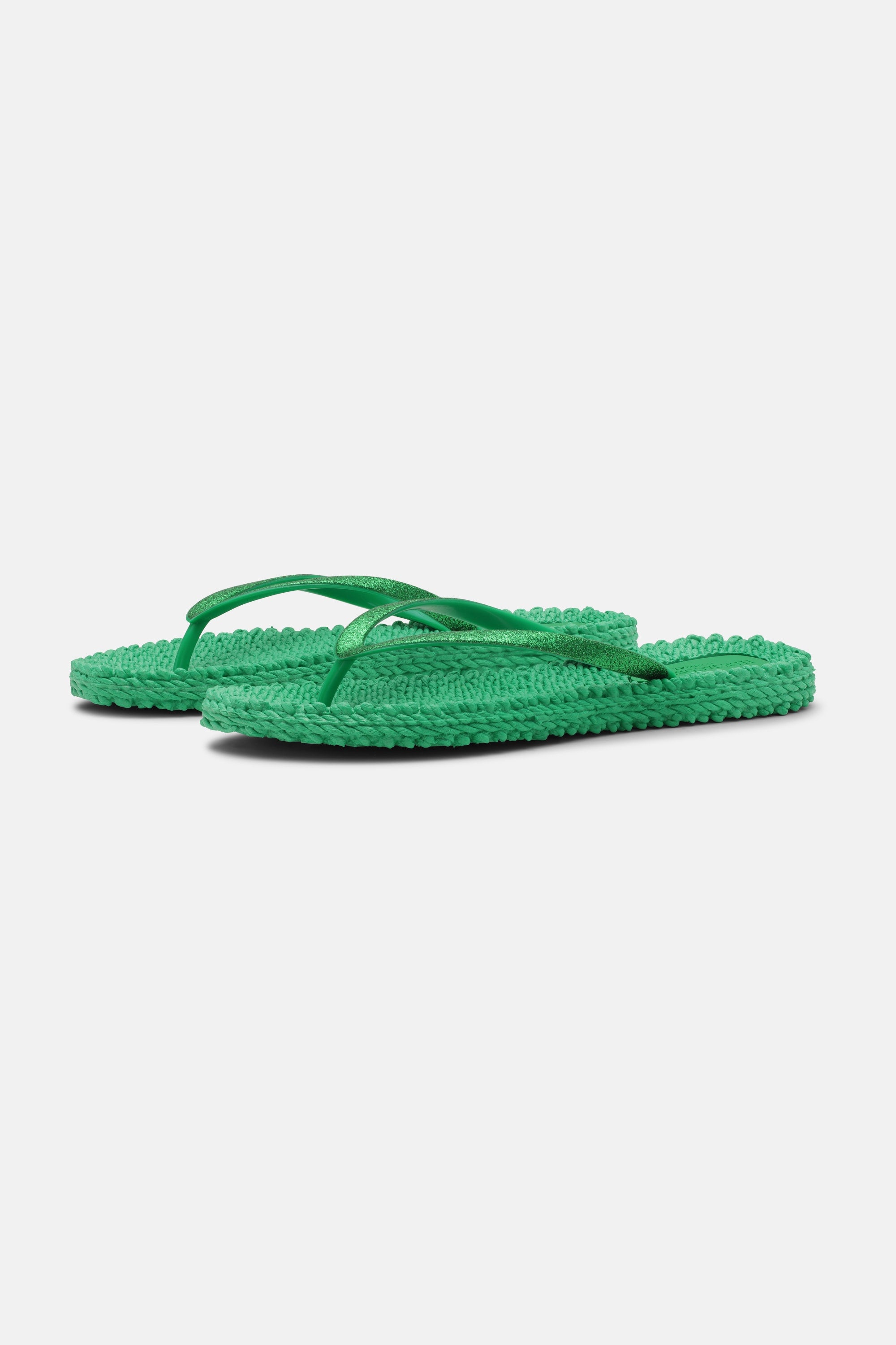 Flip-flops Glitter - Fern Green