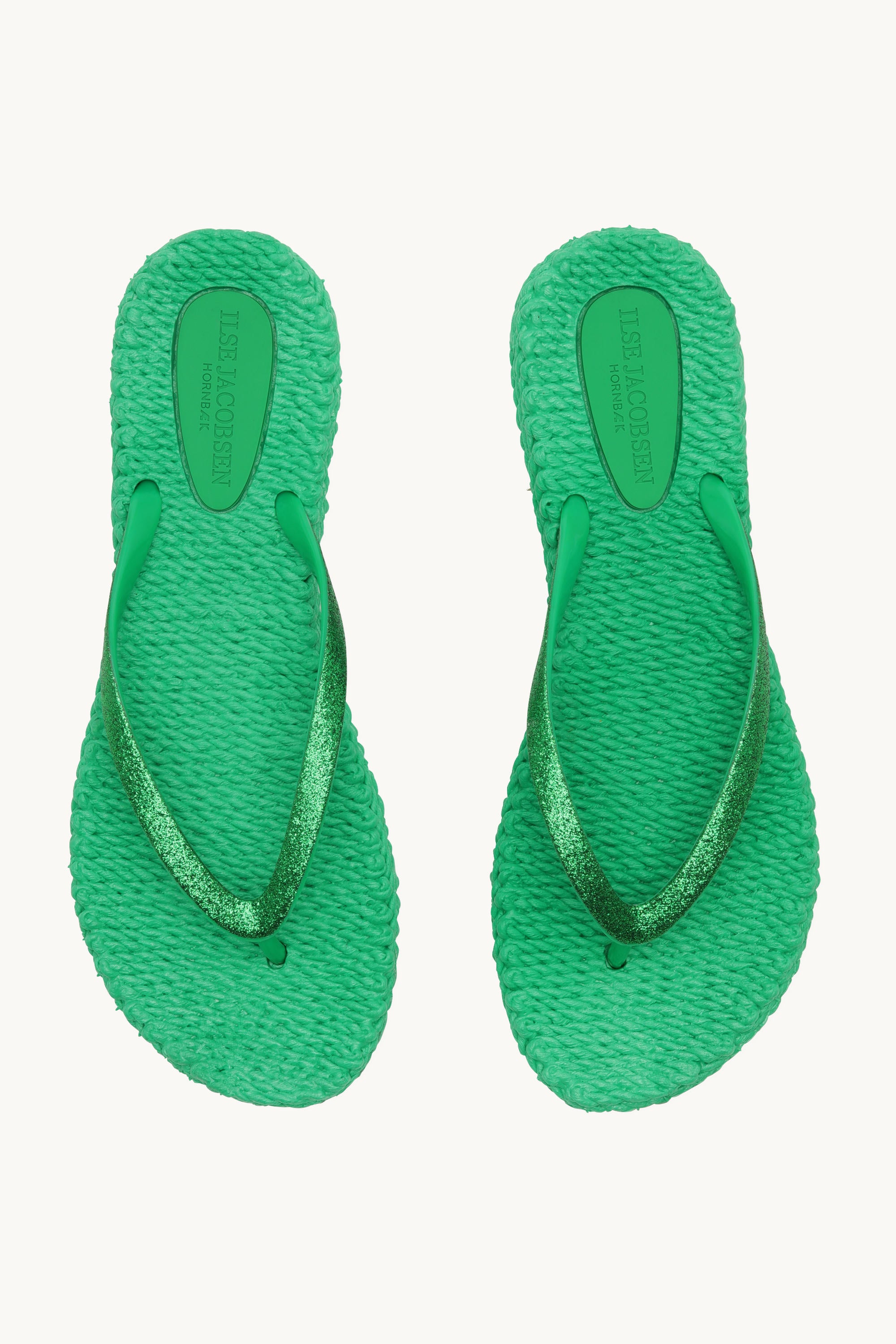 Flip-flops Glitter - Fern Green
