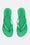 Flip Flops With Logo - Fern Green