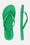 Flip Flops With Logo - Fern Green