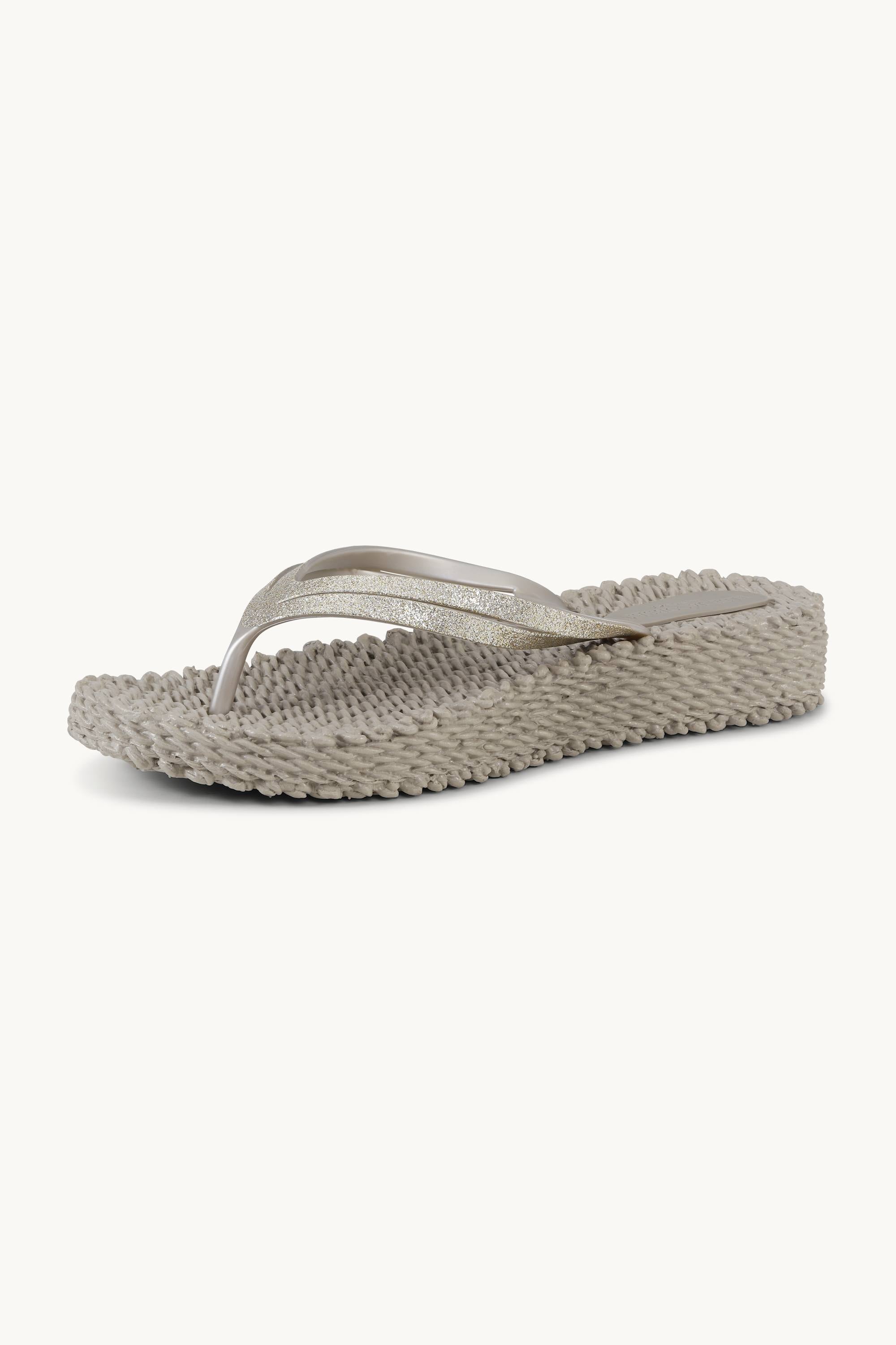 Platform Flip-flops Glitter - Atmosphere