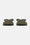 Platform Flip-flops Glitter Stones - Army