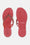 Platform Flip-flops Glitter Stones - Raspberry