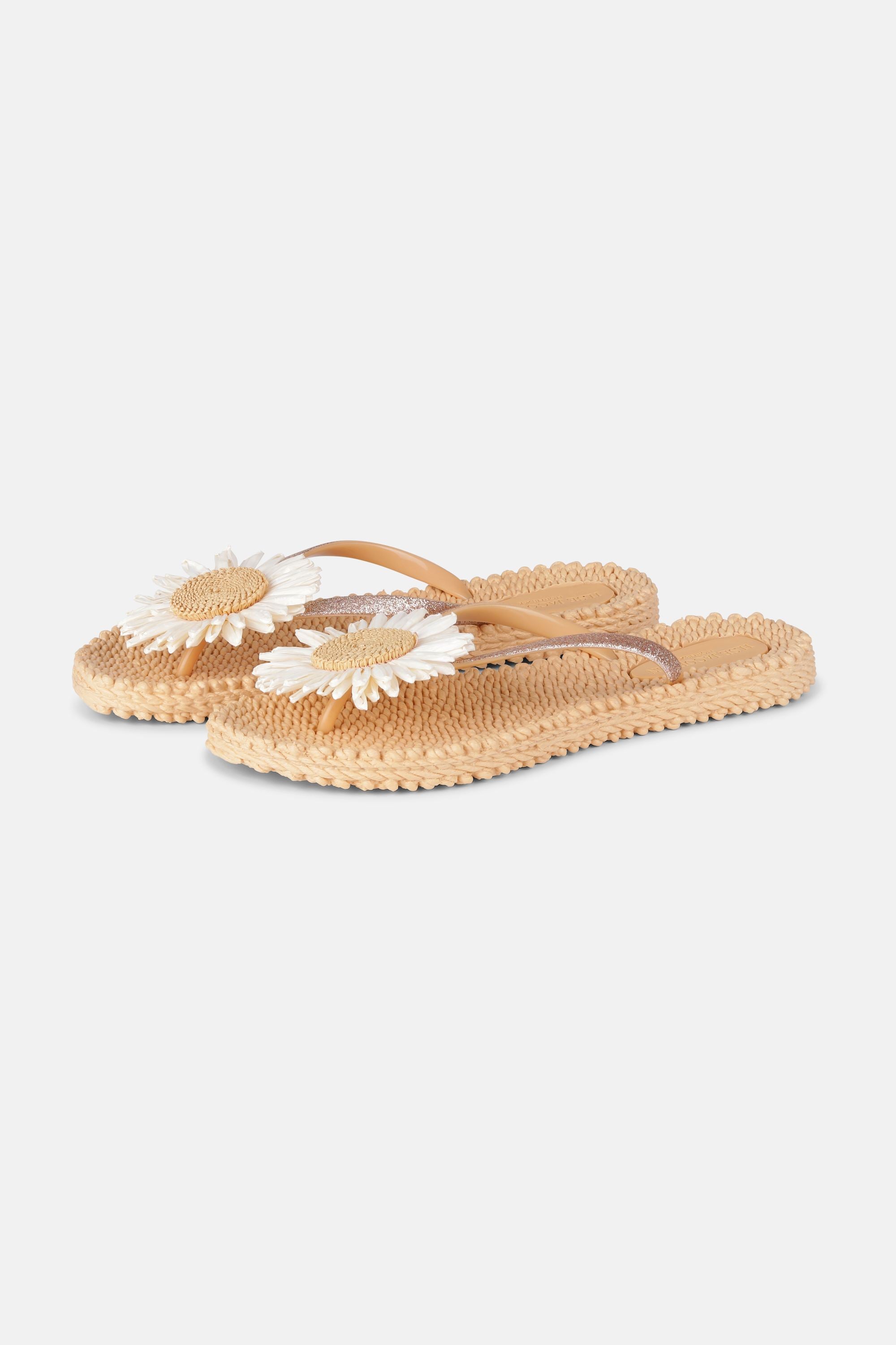 Flip-flops Flower - Beige