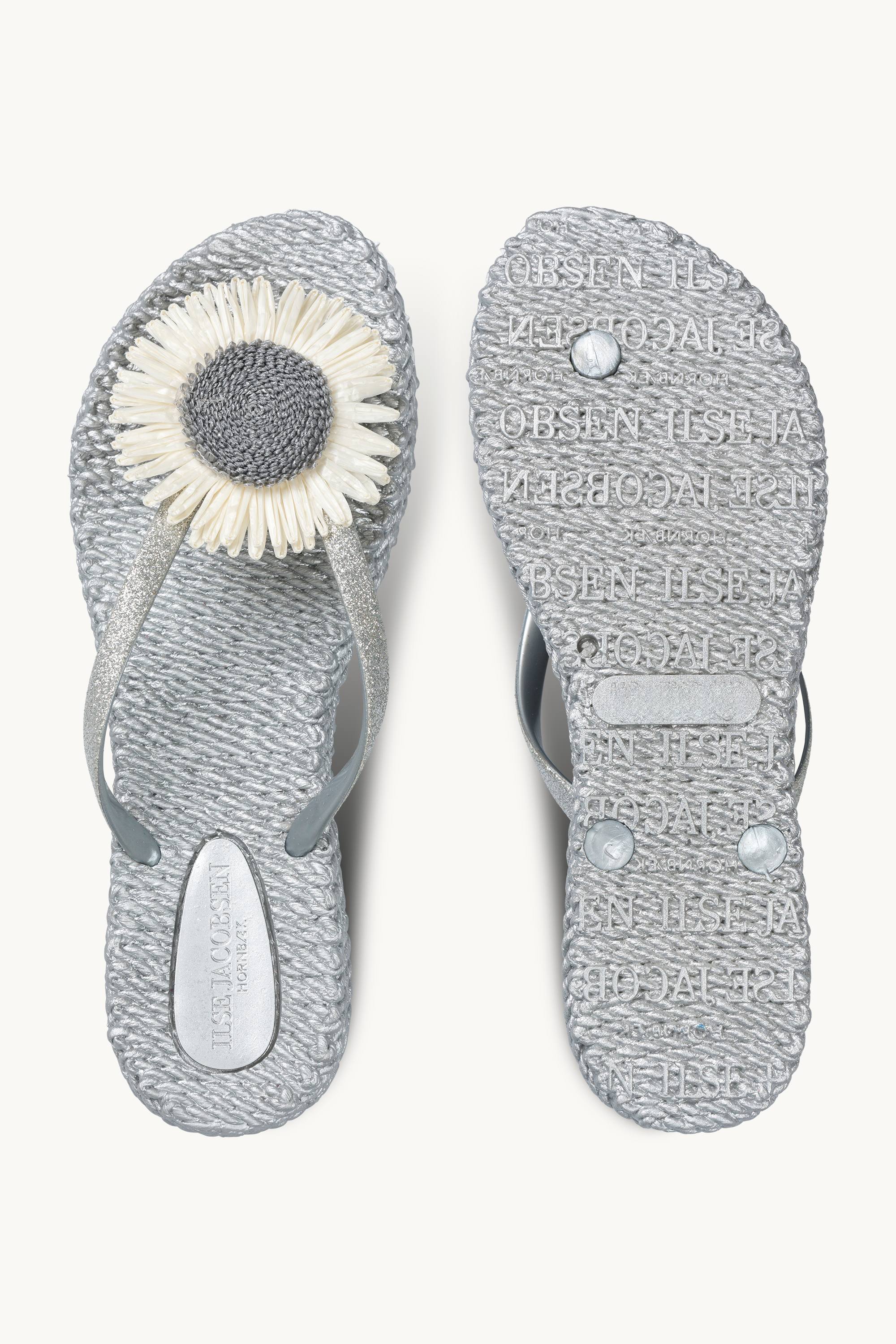 Flip-flops Flower - Silver
