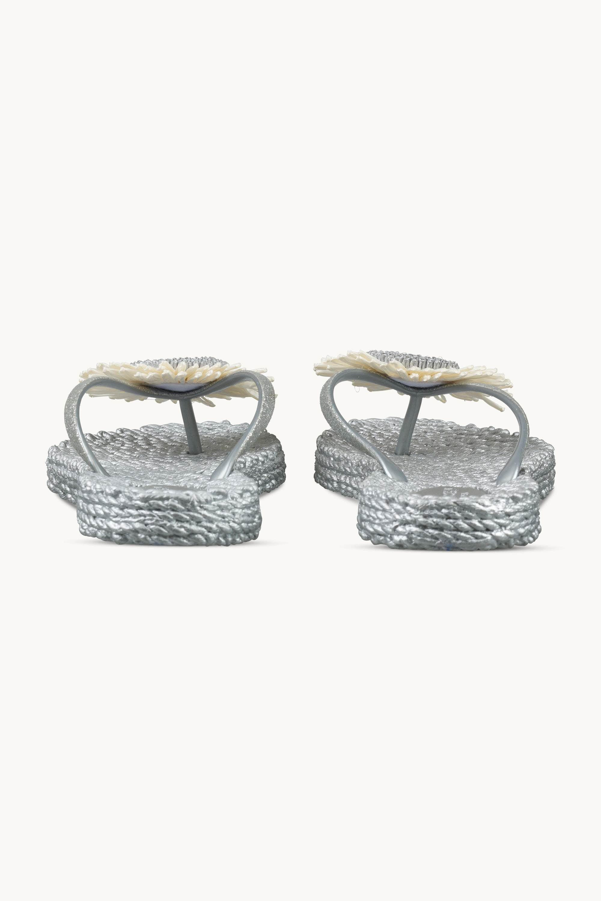 Flip-flops Flower - Silver