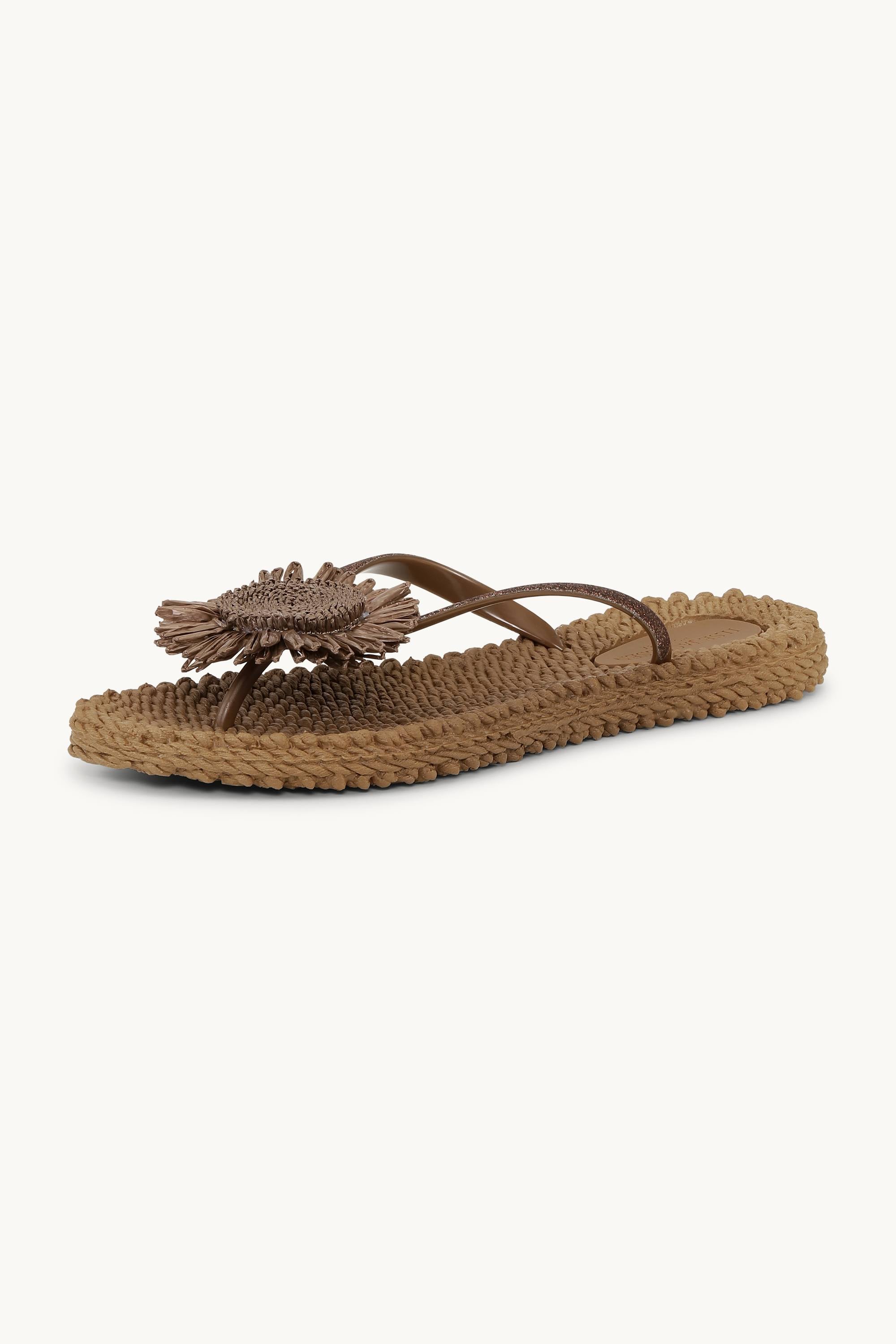 Flip-flops Flower - Mocca