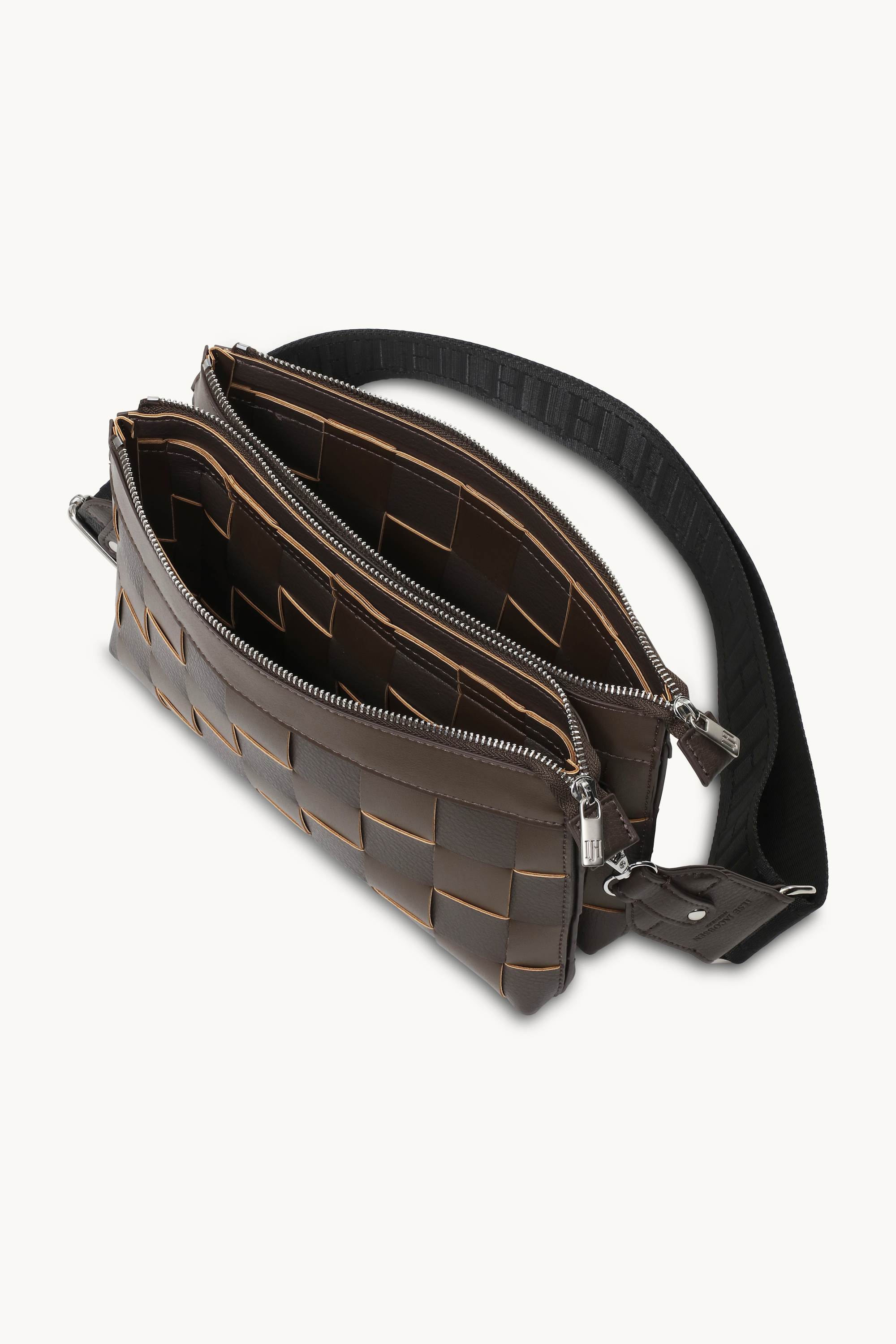 Braided Cross-Body - Chocolate Brown