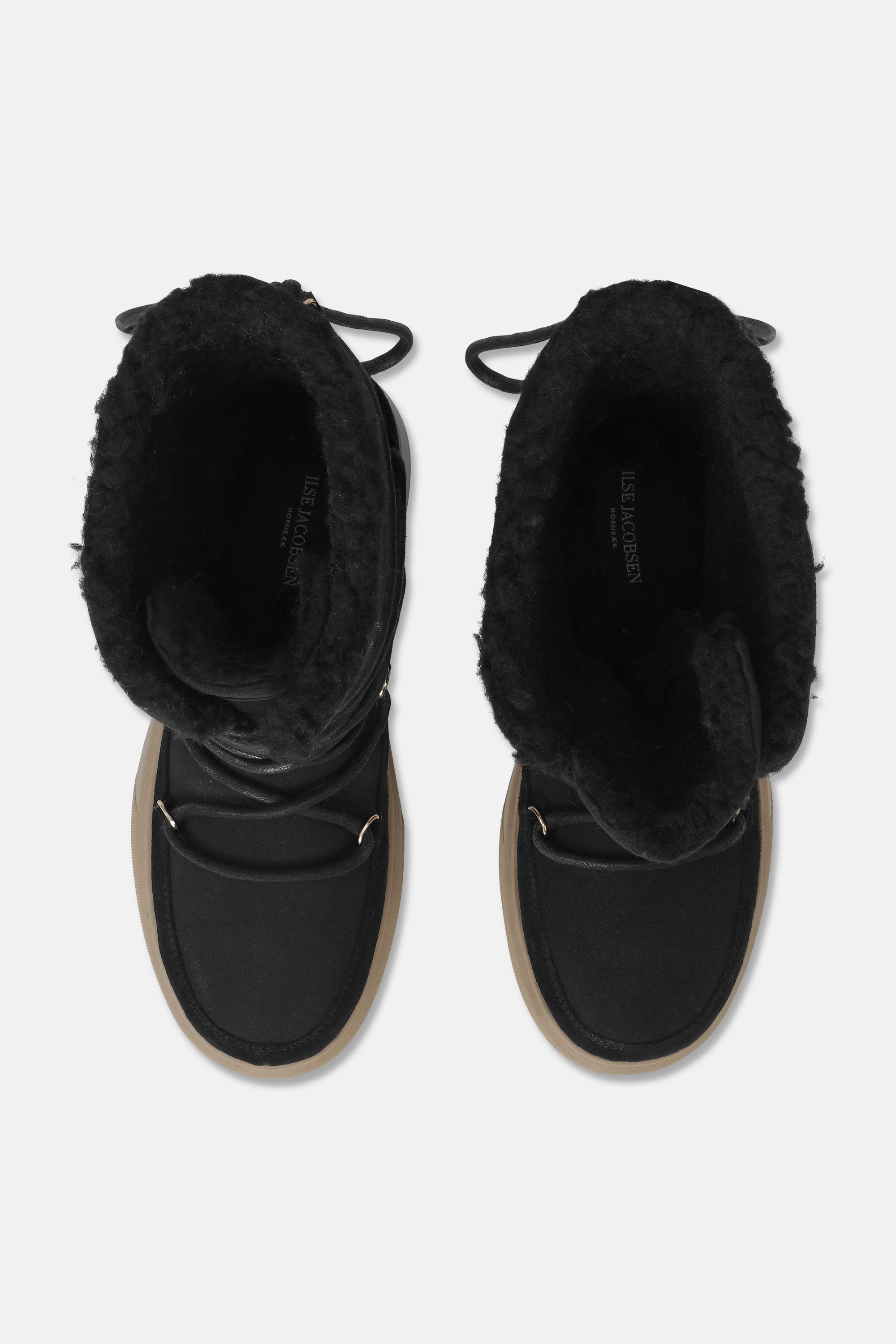 Warm Winter Low Boot - Black Natural