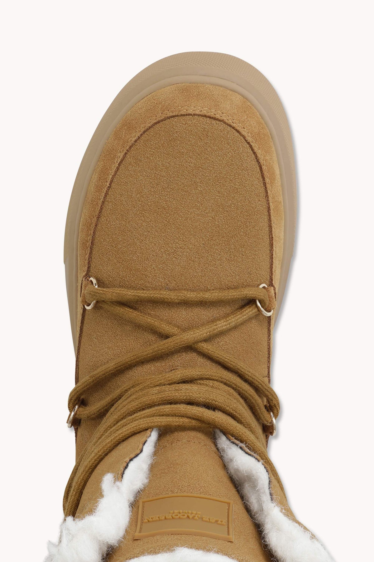 Winter Boot with Laces - Cashew Natural
