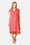 Short Sleeve Long Dress - Spiced Coral