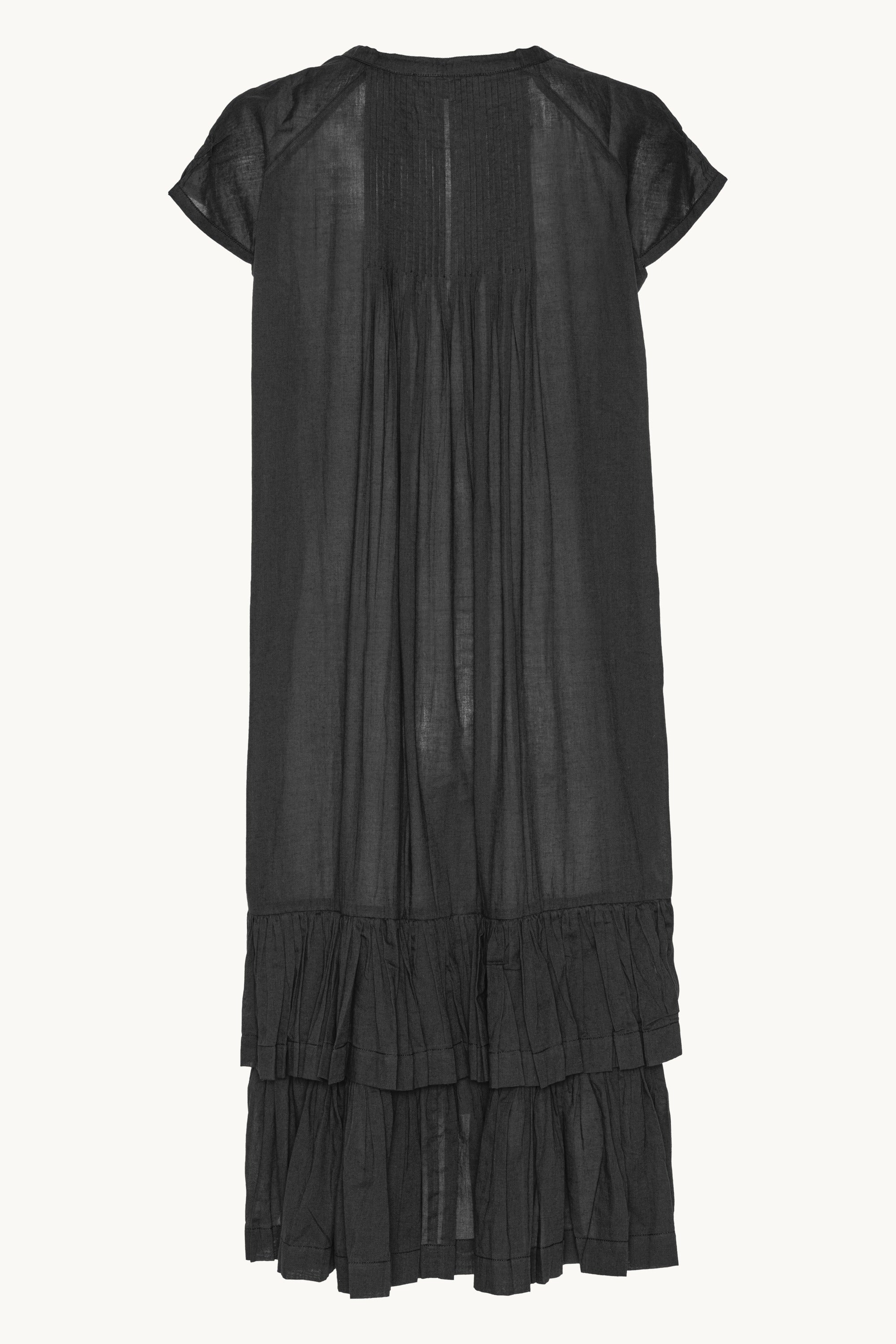 Short Sleeve Long Dress - Dark Indigo