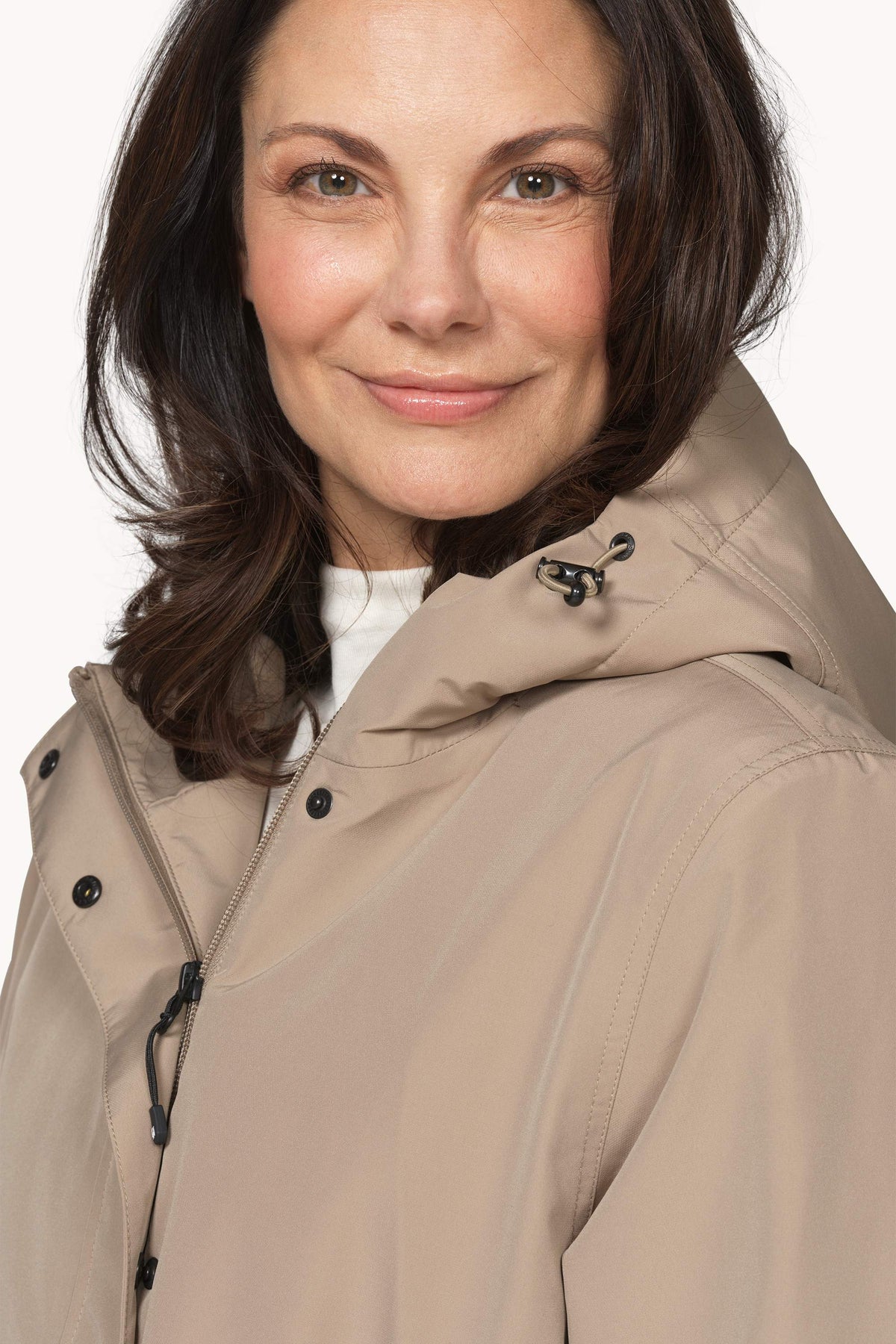 Softshell Raincoat - Greige