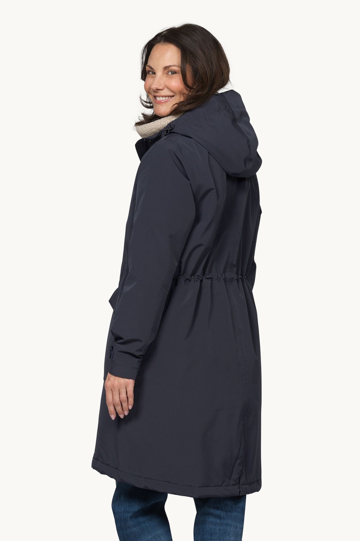 Softshell Raincoat - Dark Indigo