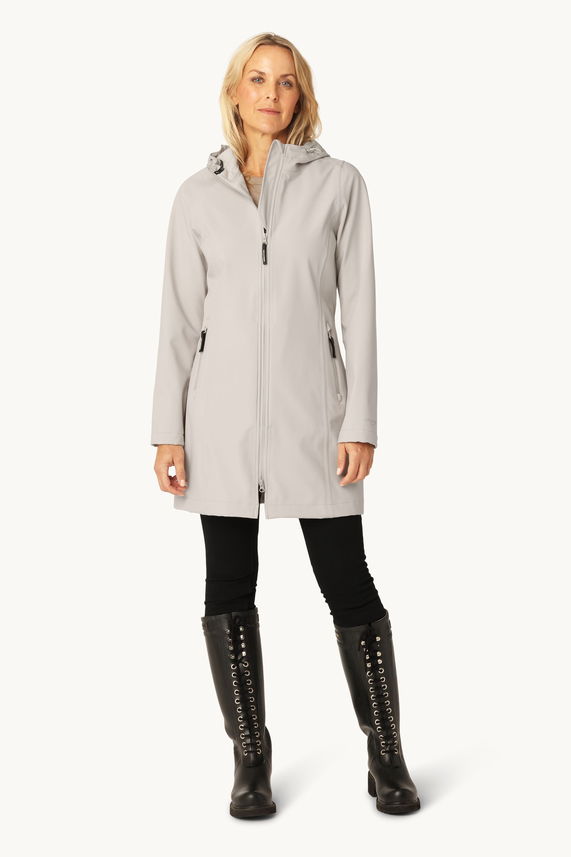 Softshell Raincoat - Chateau Gray